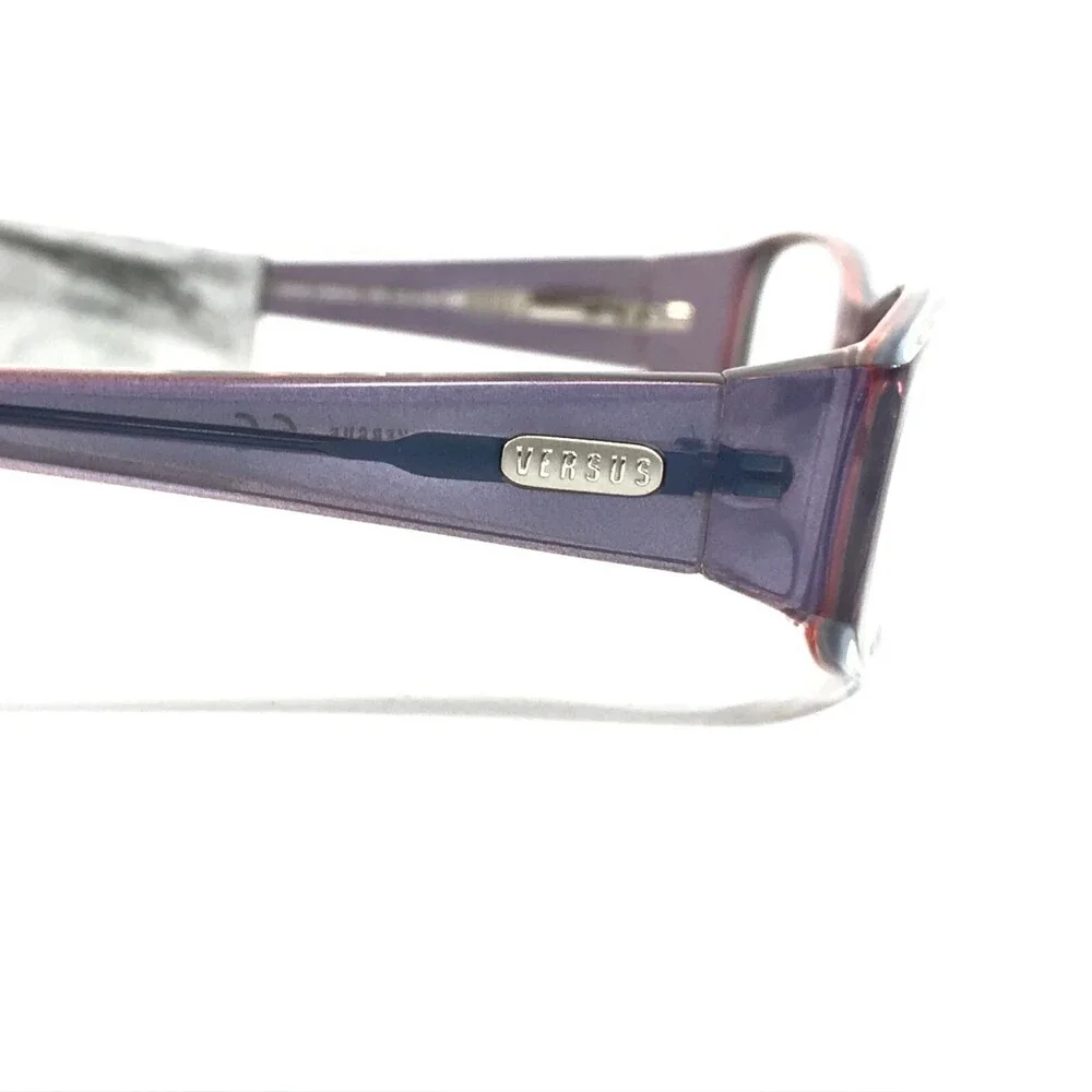 Versus by Versace Eyeglasses Frames MOD.VR8032 476 Clear Purple Oval 51-16-130